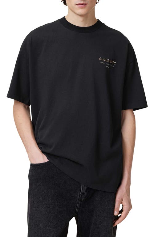 Allsaints Underground Oversize Graphic T-shirt
