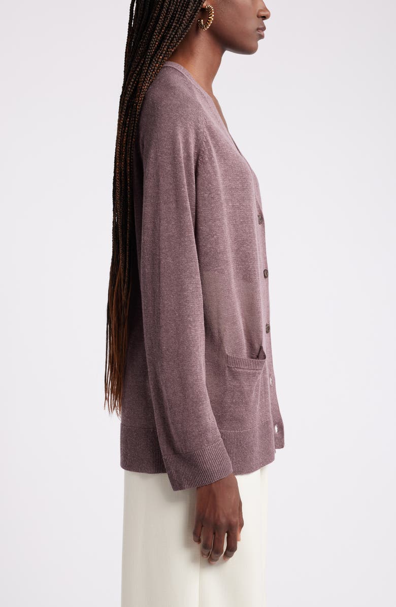 Nordstrom Linen Blend Cardigan, Alternate, color, 