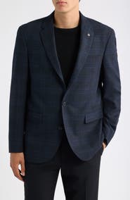 AllSaints Ross Tonal Plaid Sport Coat
