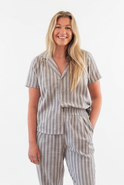 Ace & Jig Tasi Notched Collar Button-up Shirt