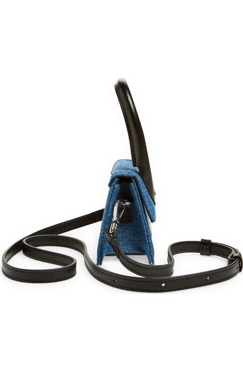 Jacquemus Le Chiquito Denim Crossbody Bag, Alternate, color,