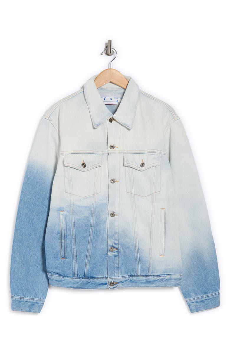Off-White Corp Skate Denim Jacket, Alternate, color, 
