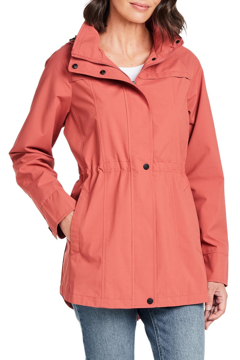 Water Resistant Packable Jacket, Alternate, color, CINNAMON