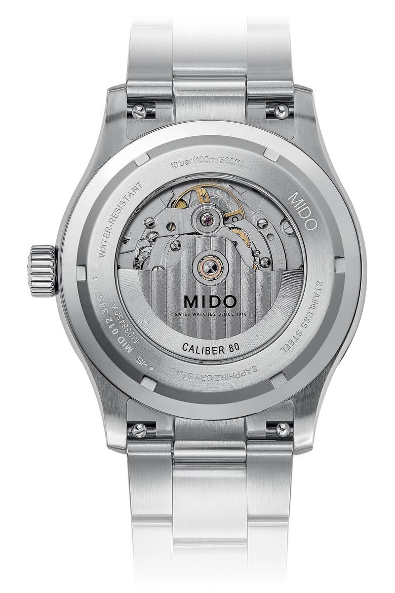 Multifort Automatic Bracelet Watch, 42mm, Alternate, color, BLUE GRADIENT