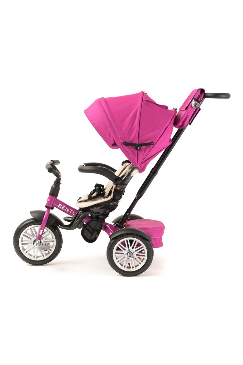 Bentley 6-in-1 Stroller/Trike, Alternate, color, FUCHSIA PINK
