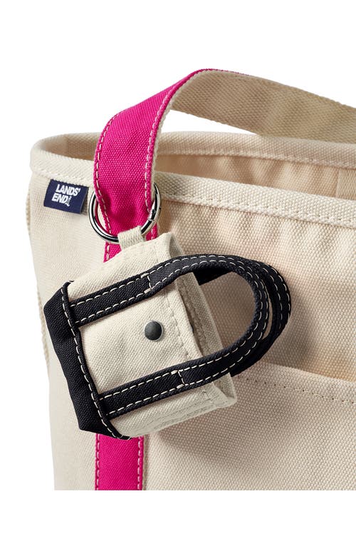 Lands' End Mini Canvas Tote Charm In Black