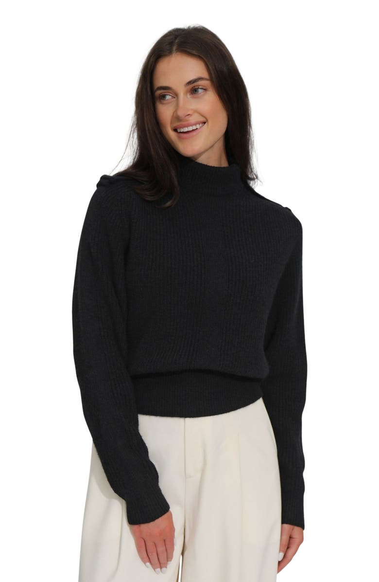 Belle 
Bloom Lost 
Found Knitted Sweater, Alternate, color, Black