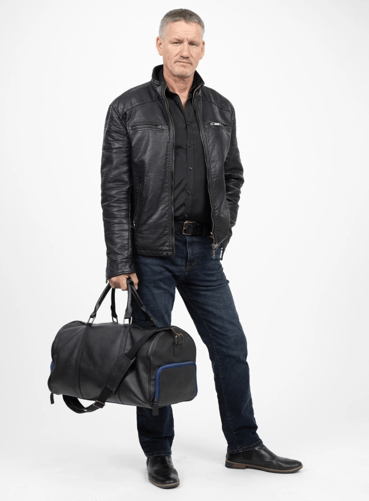 Deux Mains Mission Essential Duffle Bag, Alternate, color, Black