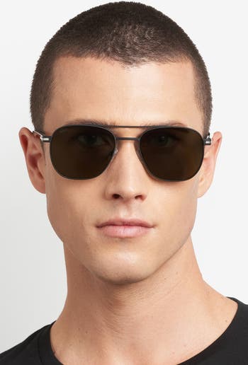56mm Rectangular Sunglasses
