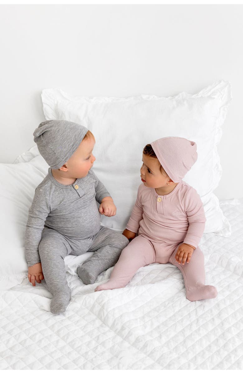 Pouf Henley Footie, Alternate, color, Grey