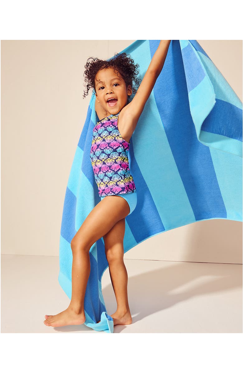 Lands' End Girls Chlorine Resistant Tankini Swim Set, Main, color, 