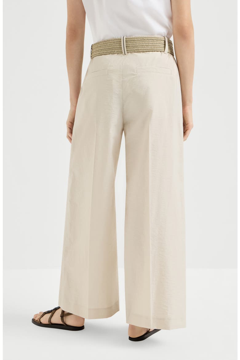 A-line trousers, Alternate, color, Beige