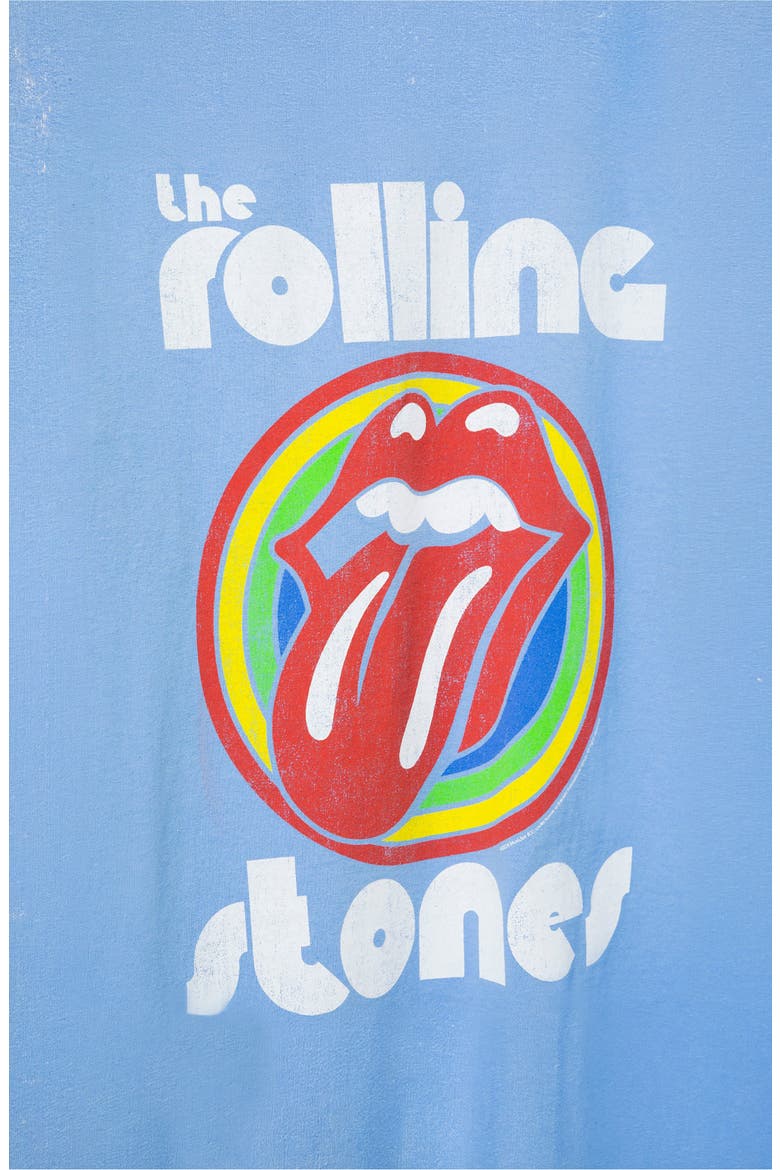 Rolling Stones Crewneck T-Shirt, Alternate, color, CAROLINA BLUE