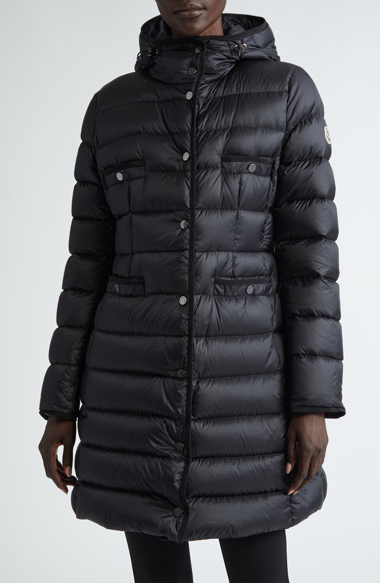 Moncler Hirma Long Down Coat, Main, color,