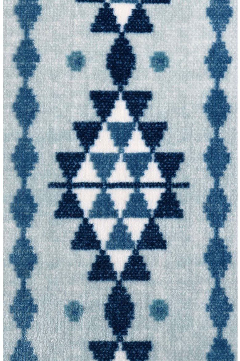 Westin Throw Blanket, Alternate, color, BEIGE/ BLUE