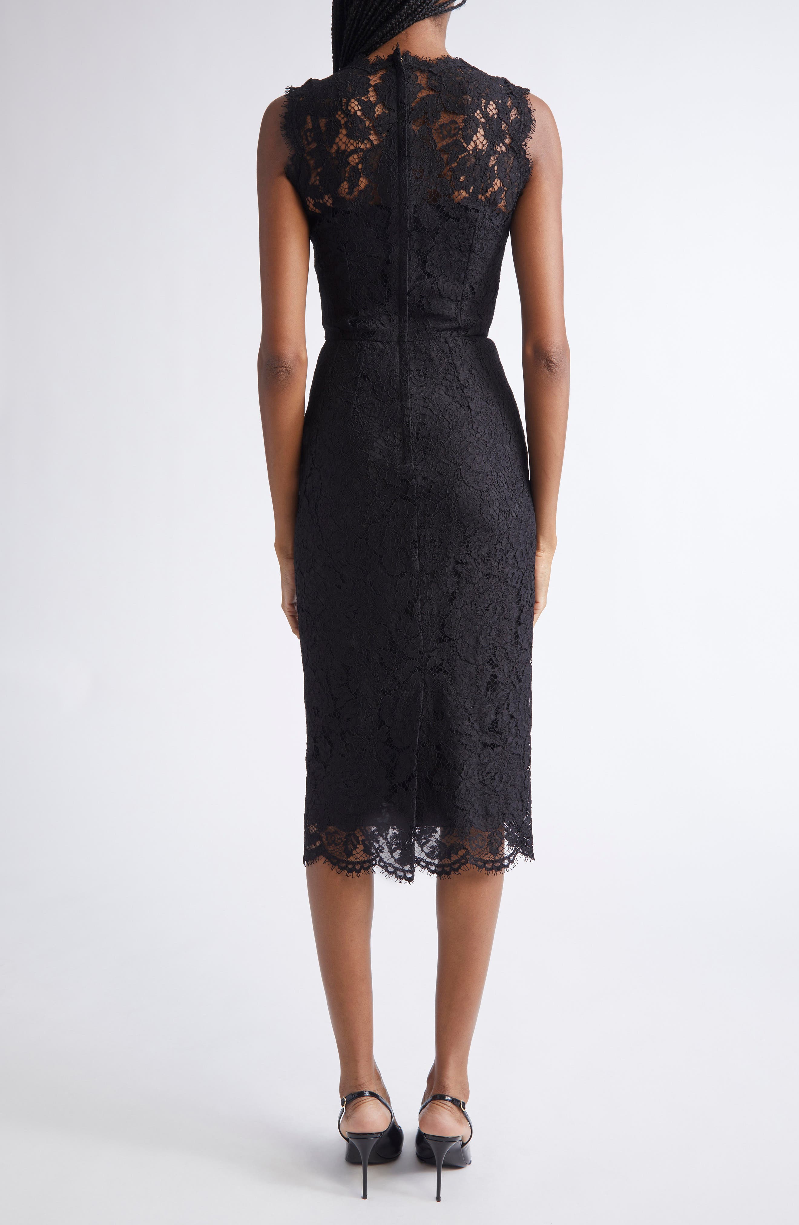 Cordonetto Lace Sheath Dress - image 2