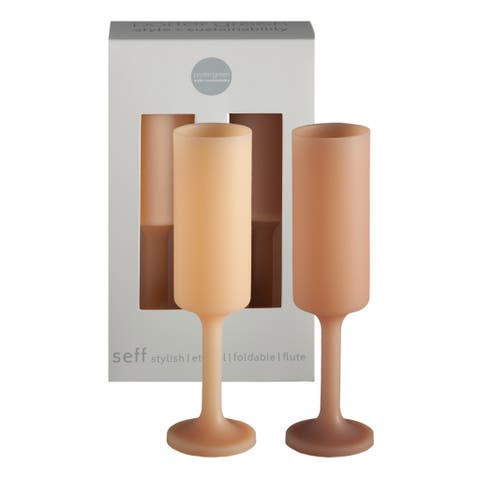 Seff | Unbreakable Champagne Flutes