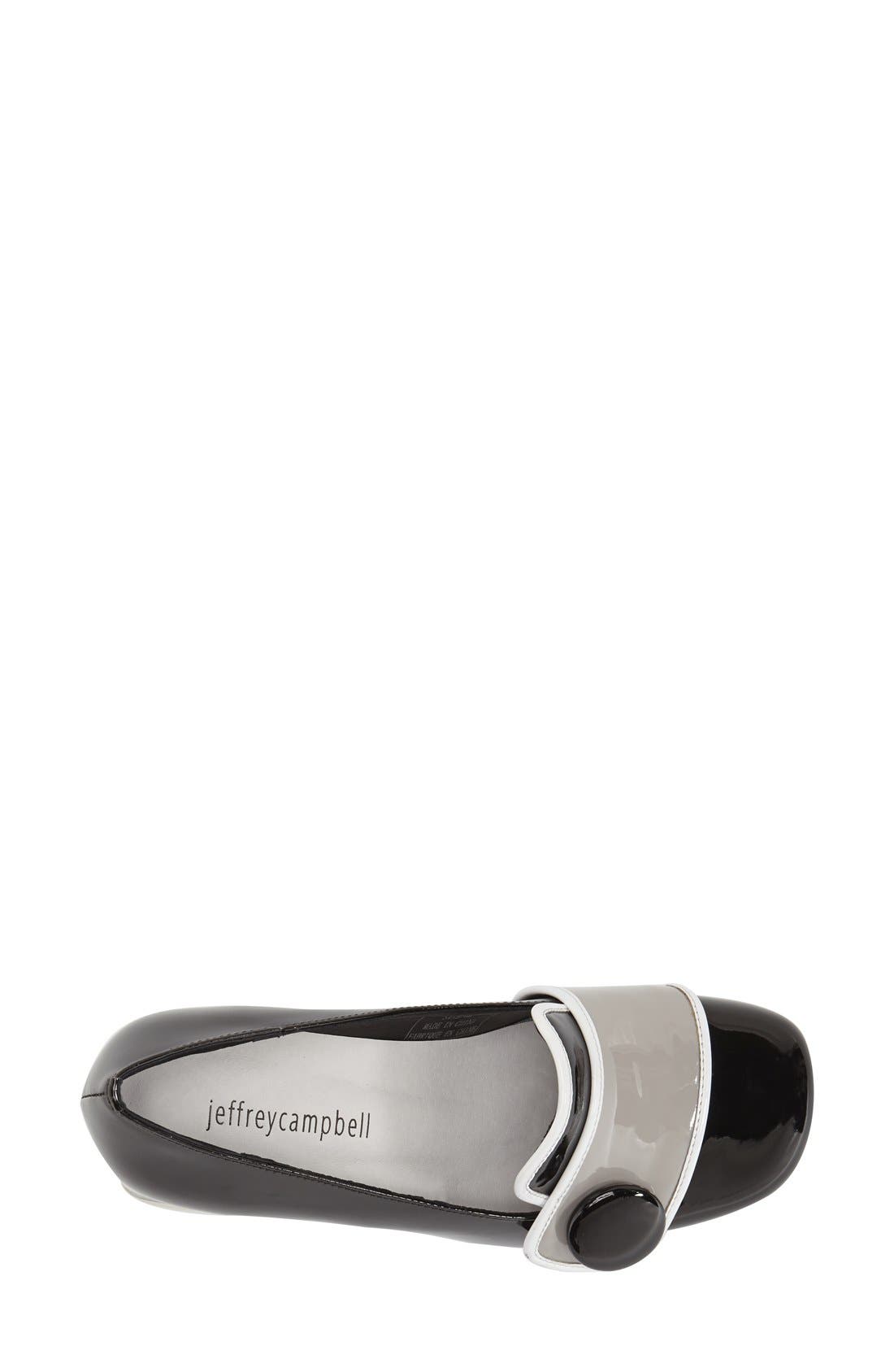 Jeffrey Campbell 'Enid' Button Pump, Alternate, color, 