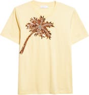 Rabanne Palm Embroidered T-Shirt