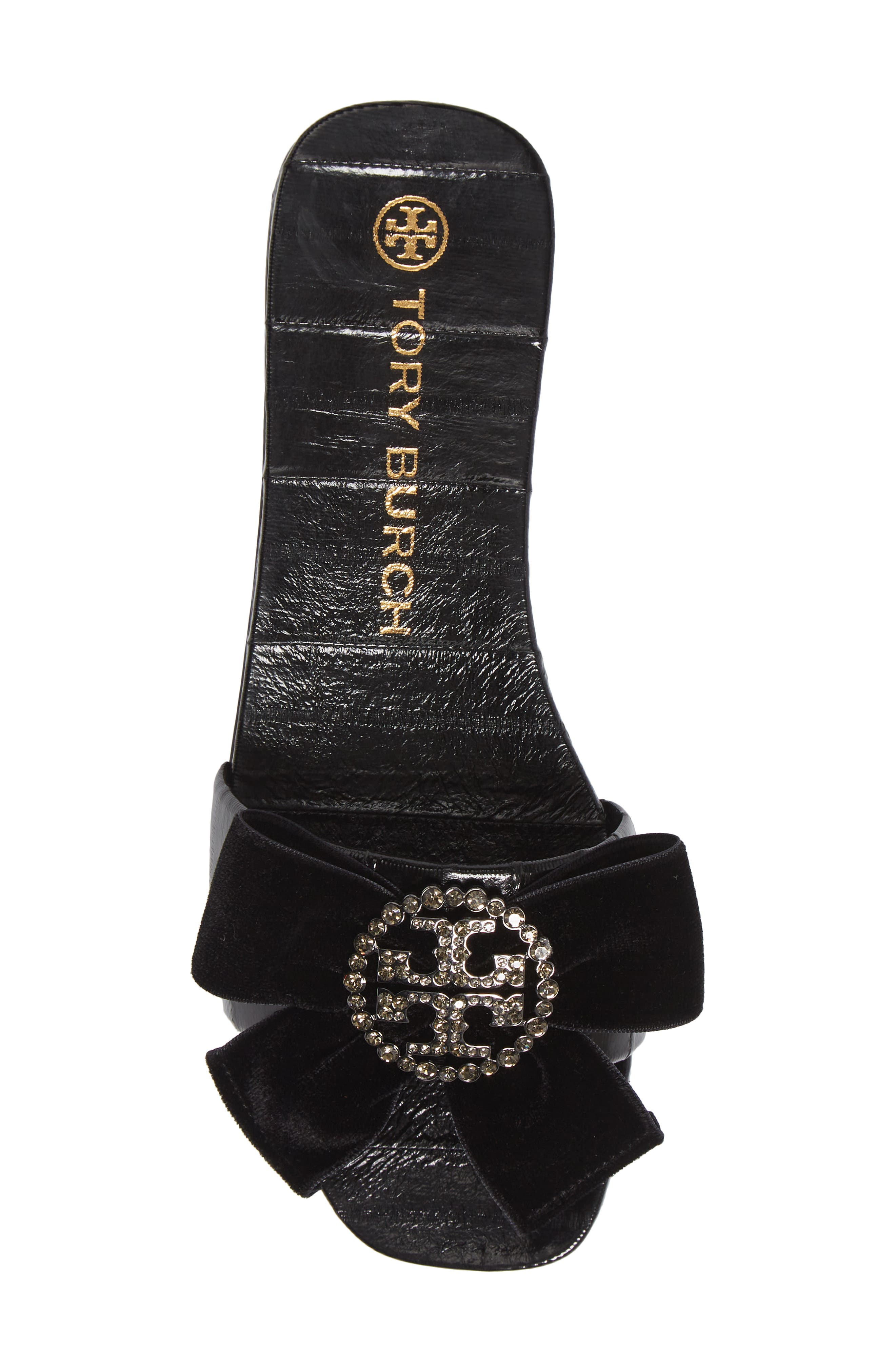 Tory Burch Crystal Slide Sandal, Alternate, color, 