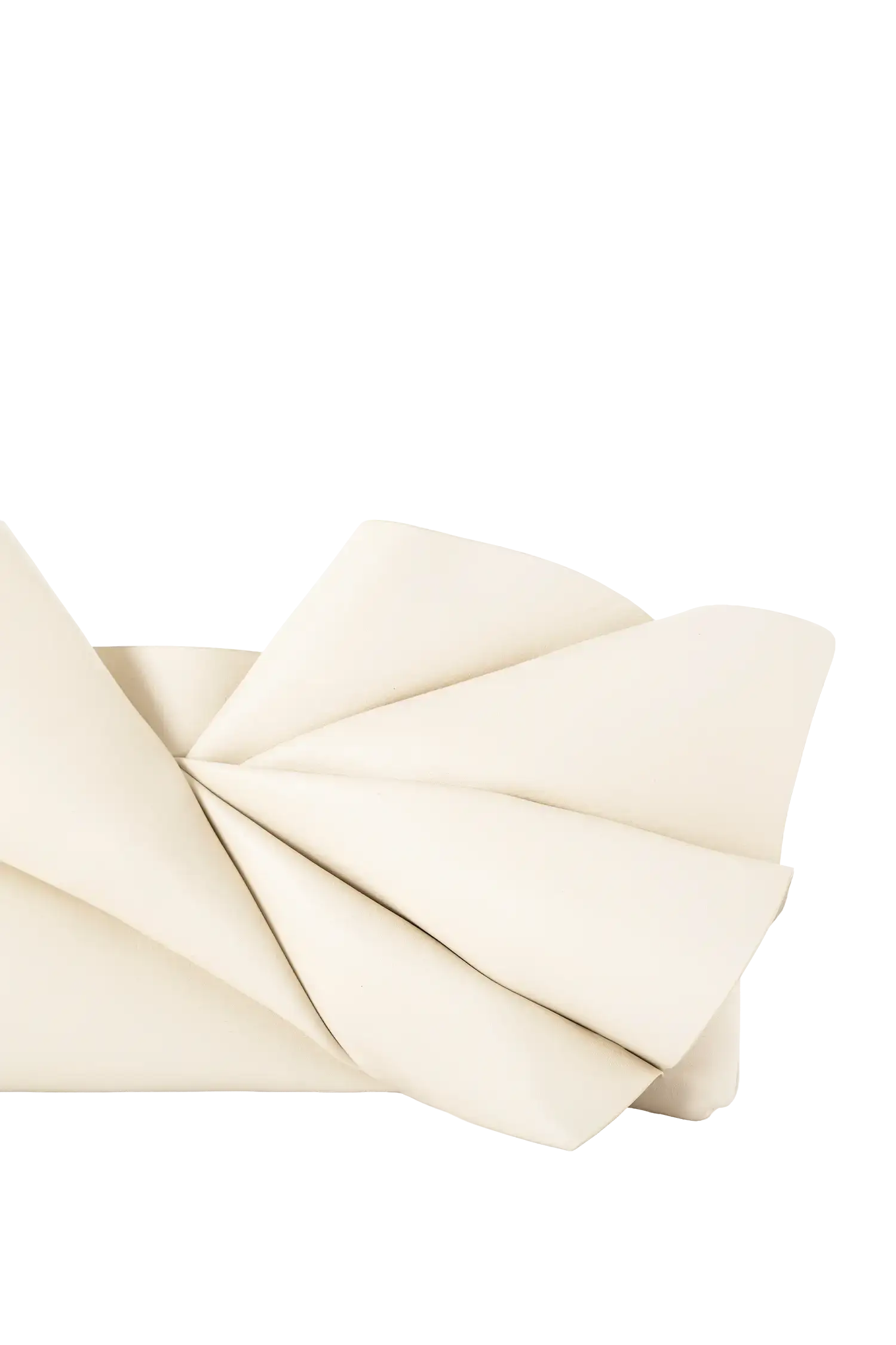 Esthera Midnight Bloom Leather Clutch, Alternate, color, Sand