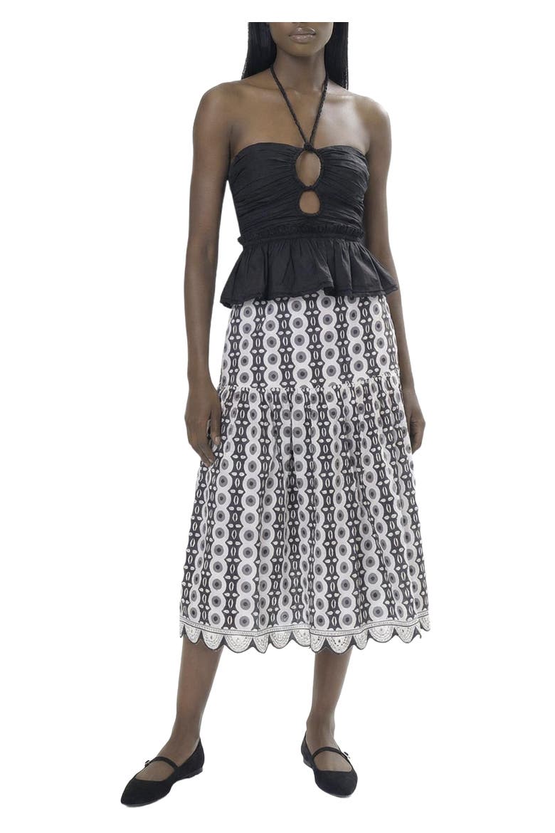Riya Skirt, Main, color, CIRCLE PRINT