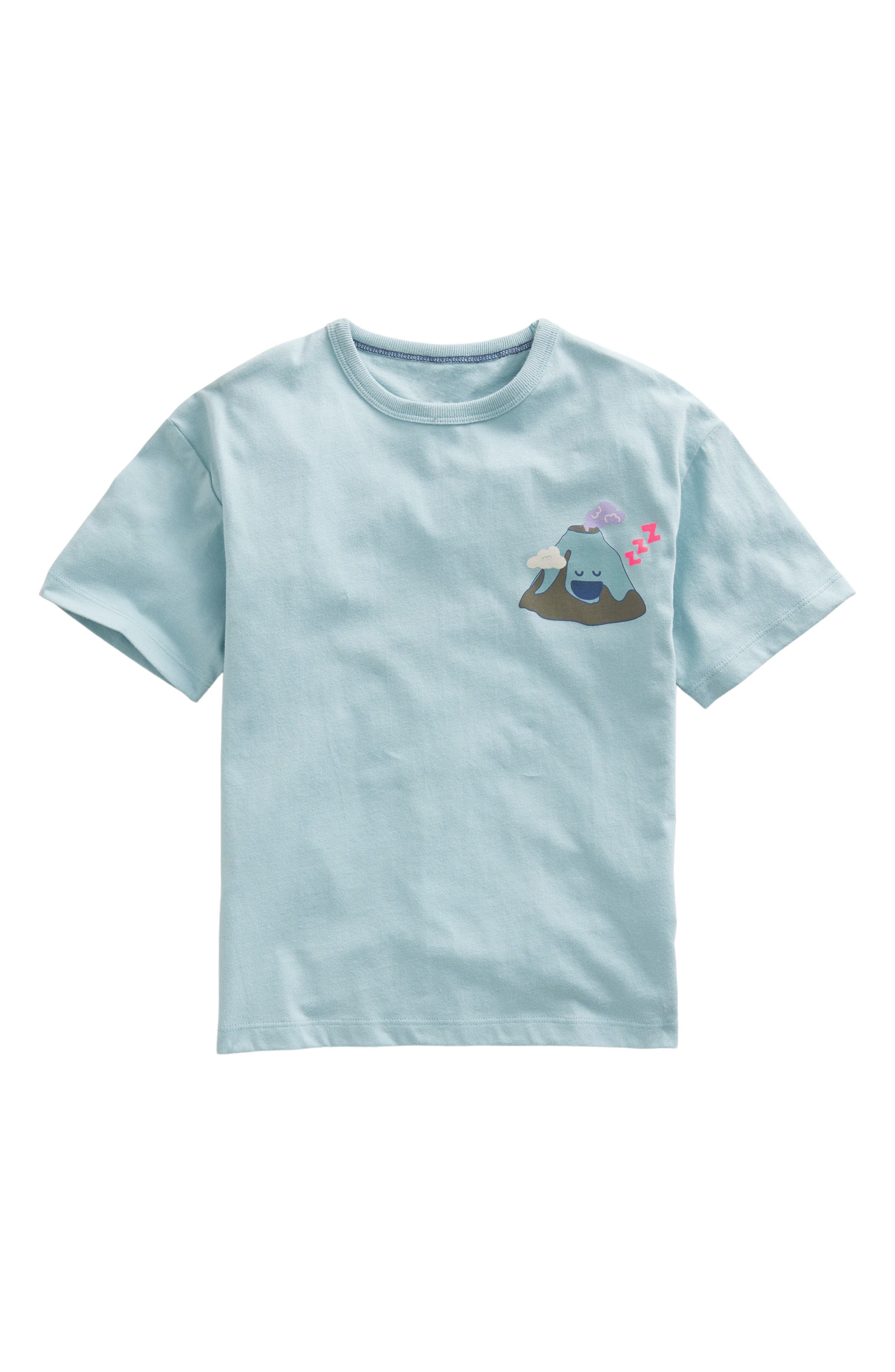 Mini Boden Kids' Volcano Cotton Graphic T-Shirt | Nordstrom