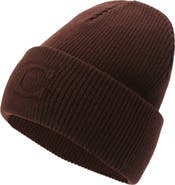 COACH Rib Embossed Beanie
