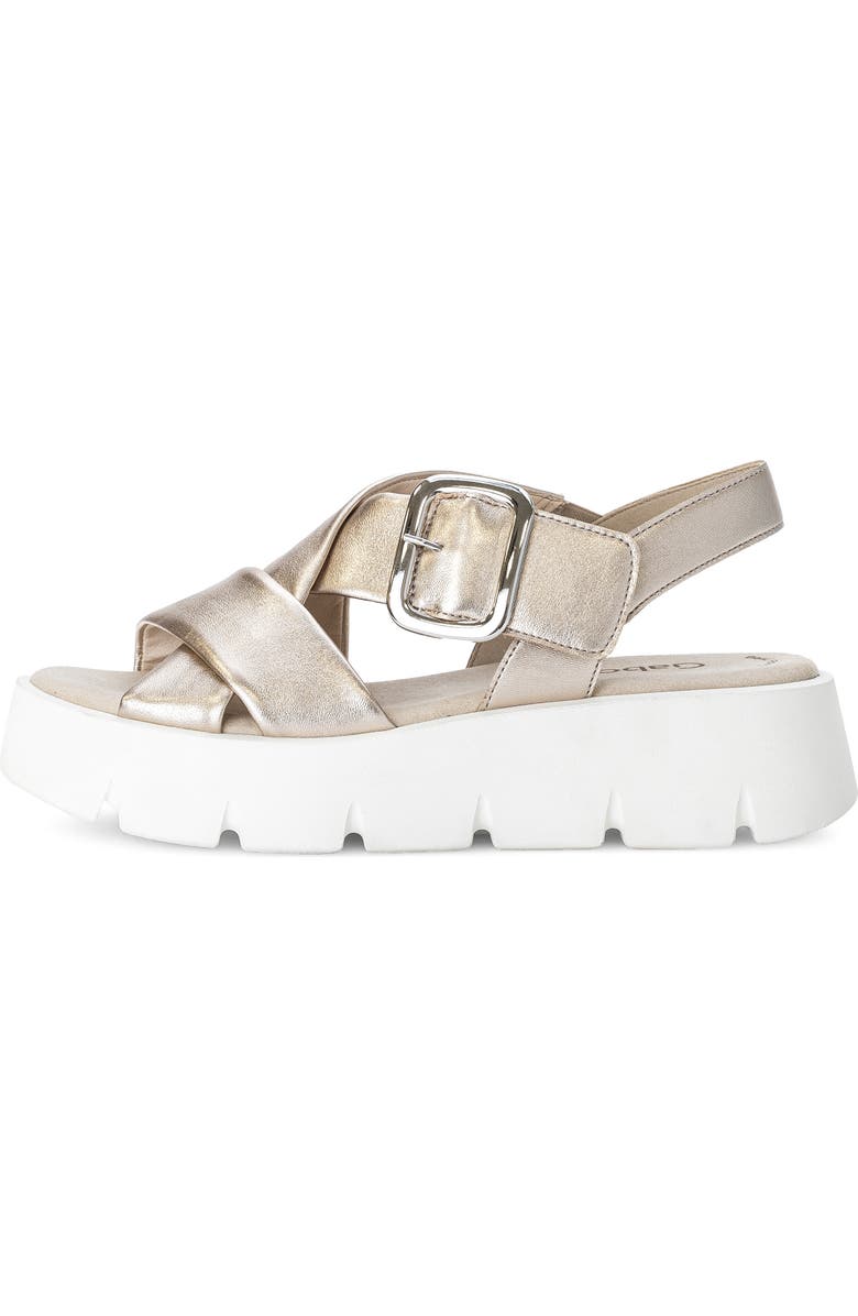 Gabor Platform Wedge Sandal, Alternate, color,