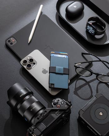 Pro Button Release Recycled Metal Card Holder