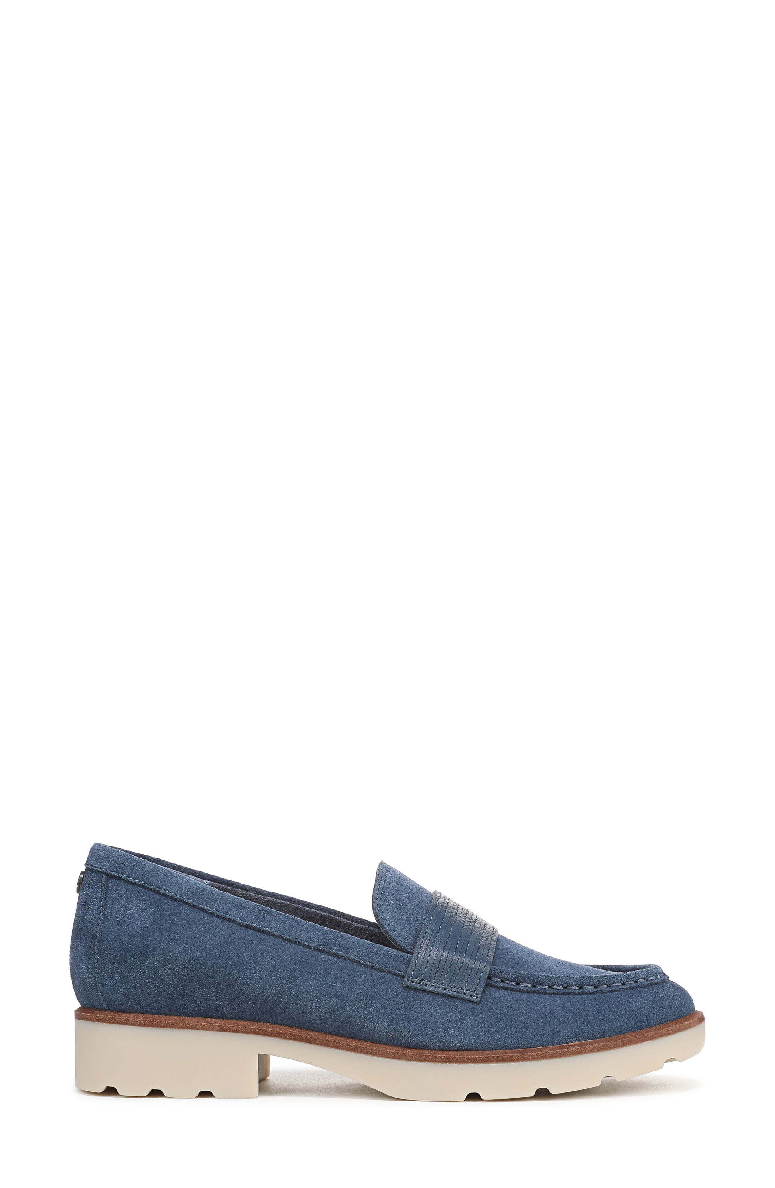 Corinne Loafer, Alternate, color, DARK DENIM