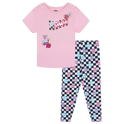 Sparkle Smash 2-Piece T-Shirt and Leggings Set