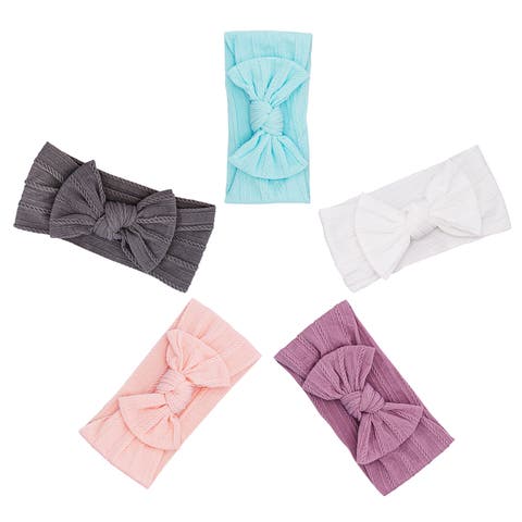 Cable Knit Knotted Headbands