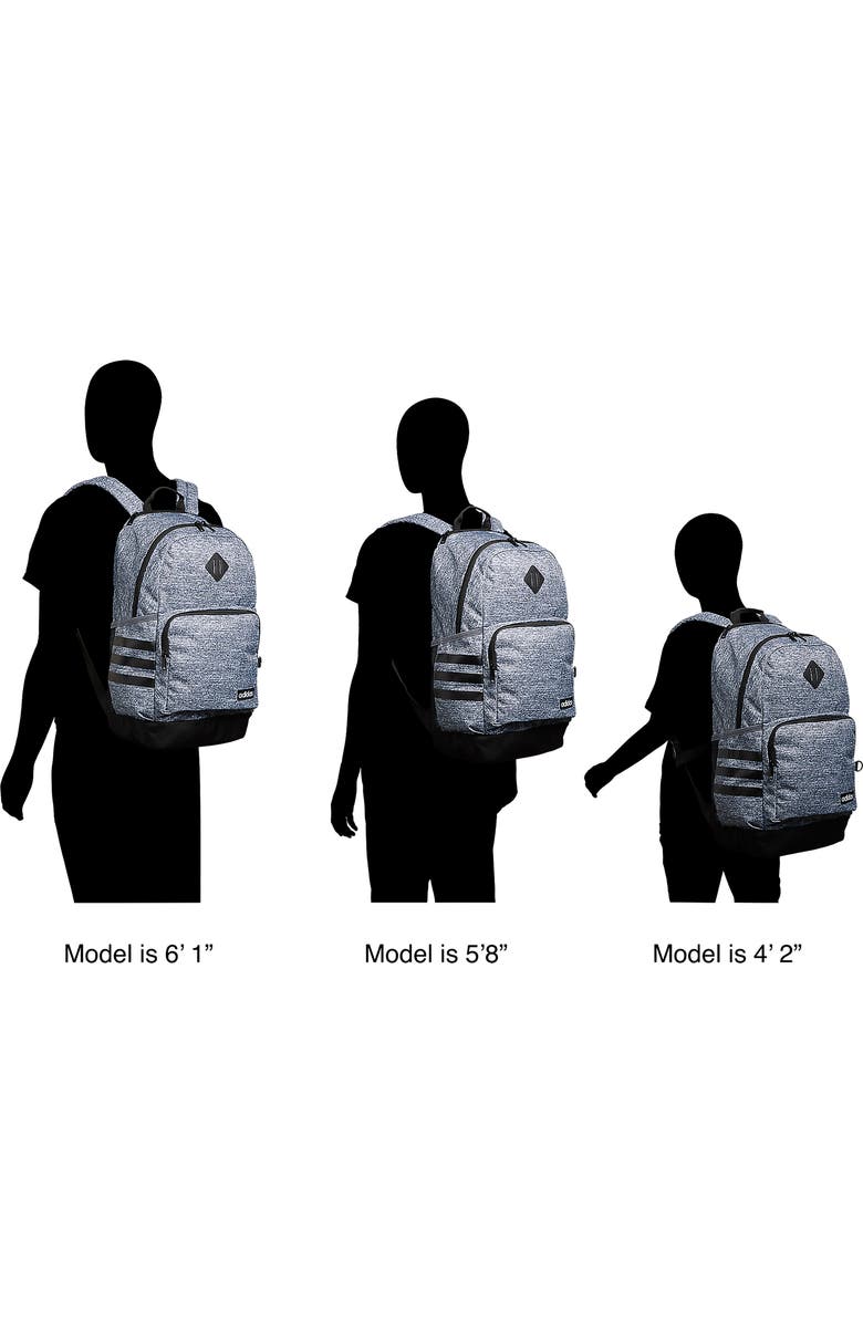 adidas Classic 3-Stripe 5 Backpack, Alternate, color,