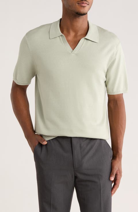 Johnny Collar Short Sleeve Polo
