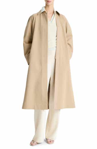Vince Cotton Utility Trench Coat