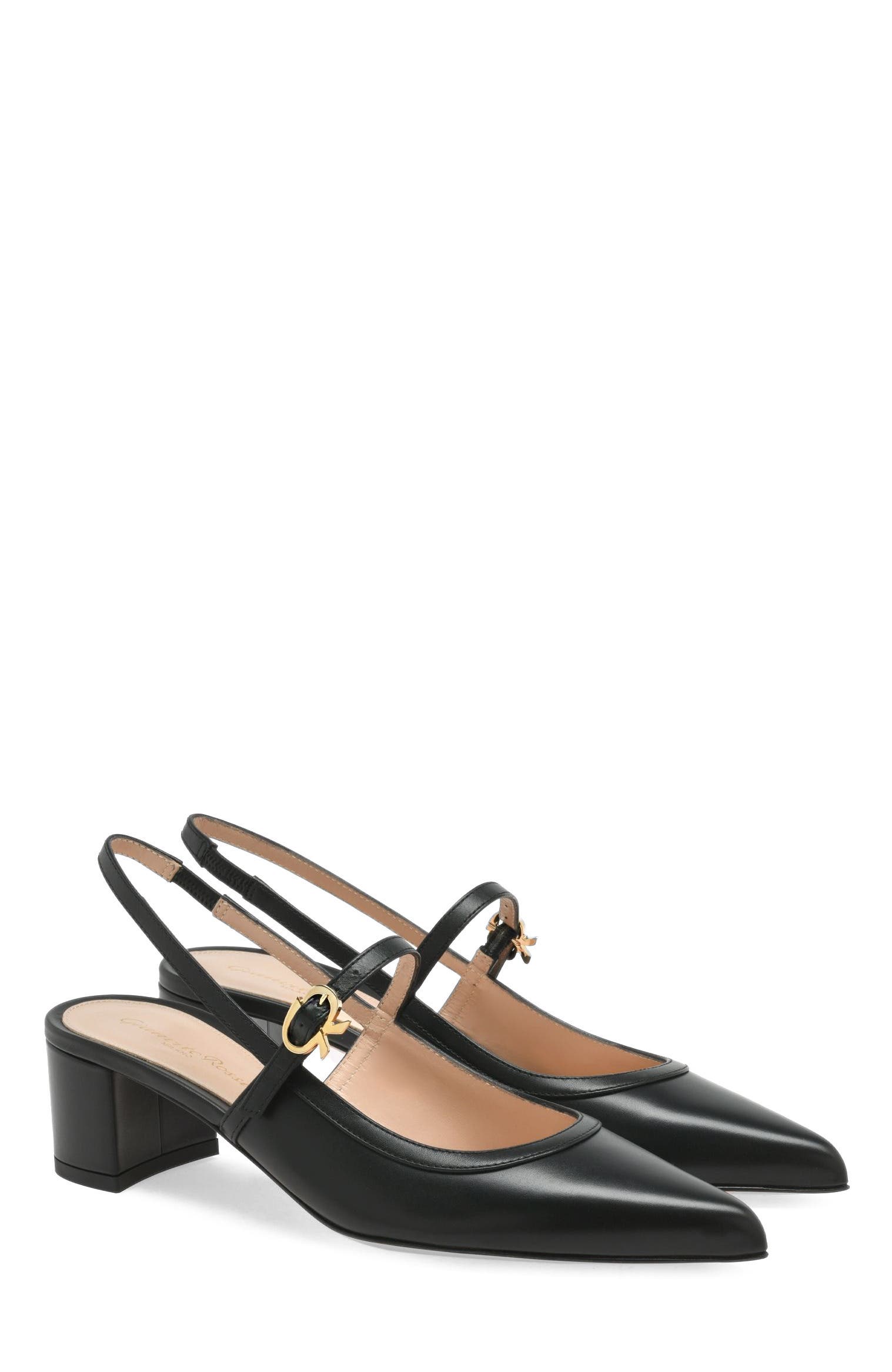 Allette Pump, Alternate, color, Black Calf Leather