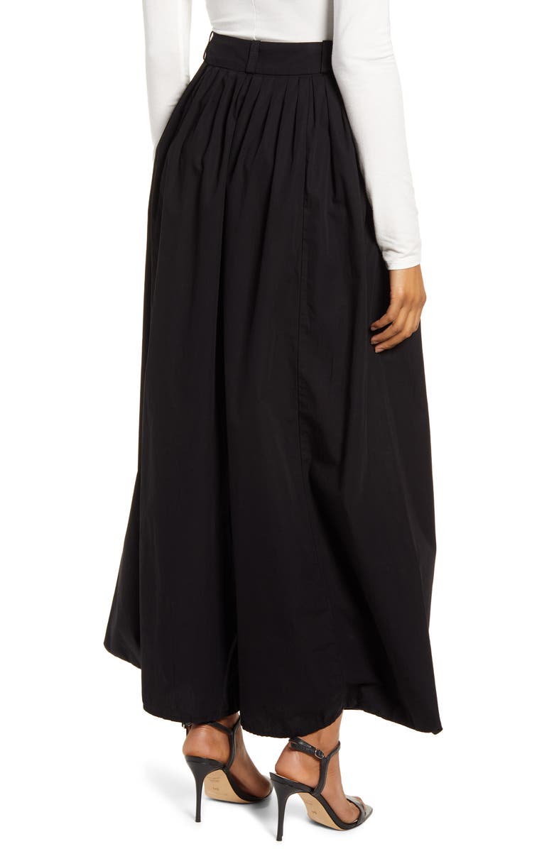 AG Hadley High Waist Pleated Culotte Pants, Alternate, color, 