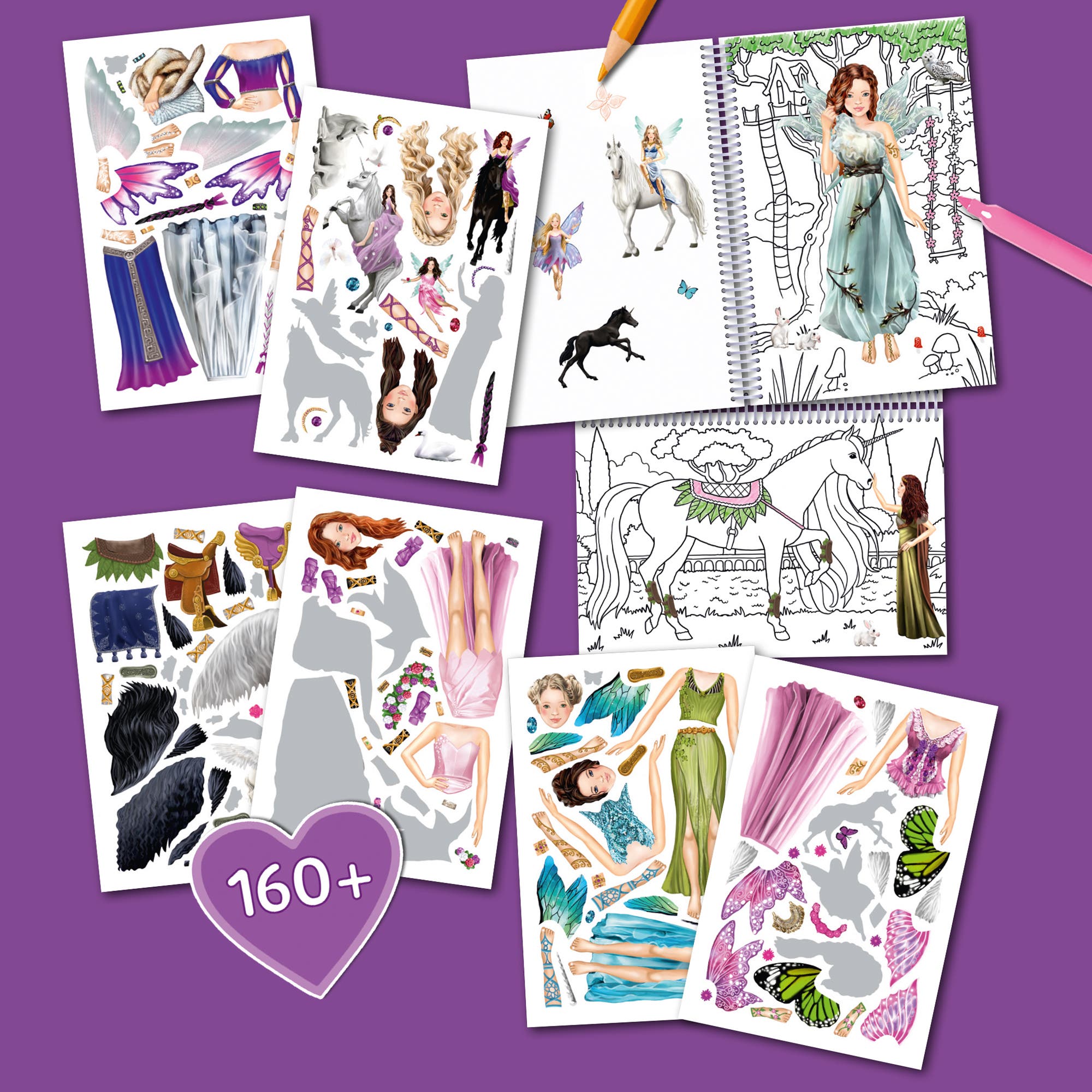 book 'n' app pApplishing house Color & Sticker Book | Nordstrom