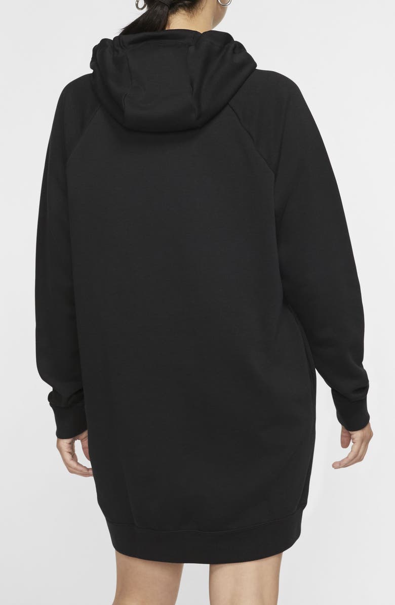 Nike Essential Fleece Hooded Sweatshirt Dress, Alternate, color,