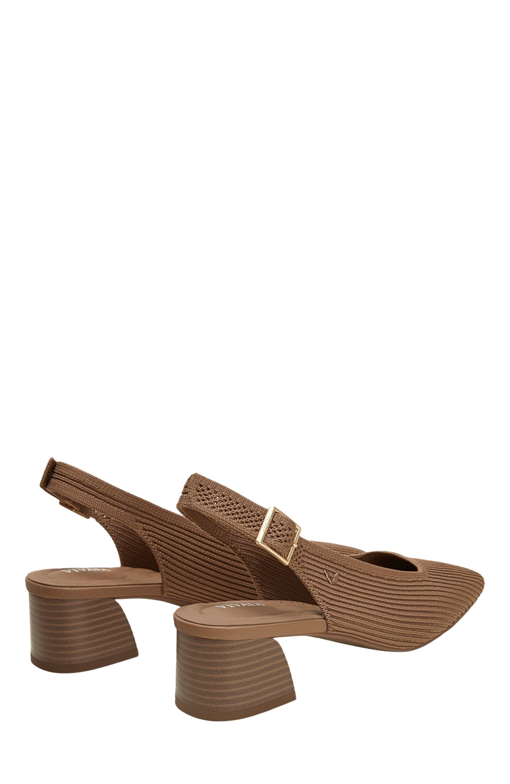 VIVAIA Square-Toe Block Heels, Alternate, color, 