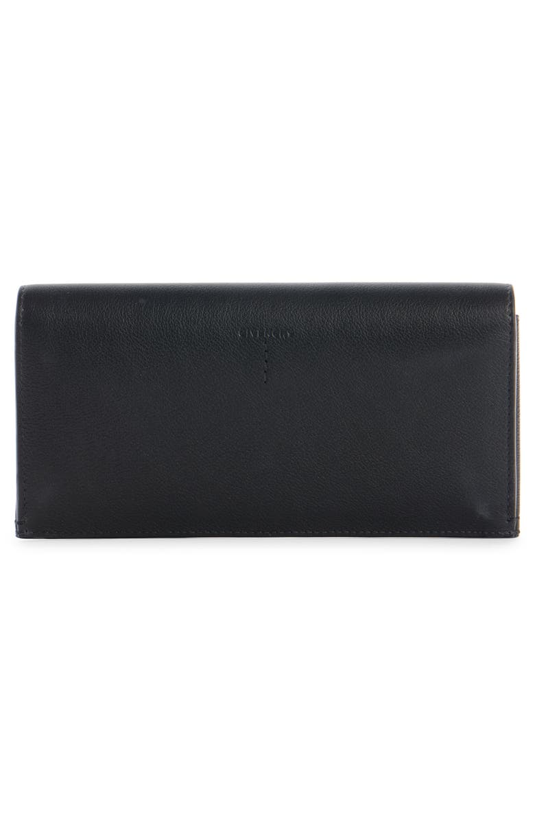 Givenchy Day Grained Leather Continental Wallet, Alternate, color, 001-Black