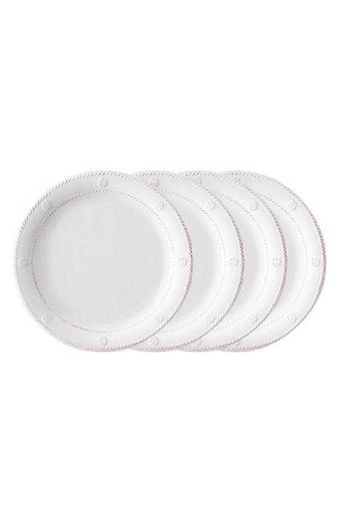 Berry & Thread Set of 4 Melamine Dessert Plates
