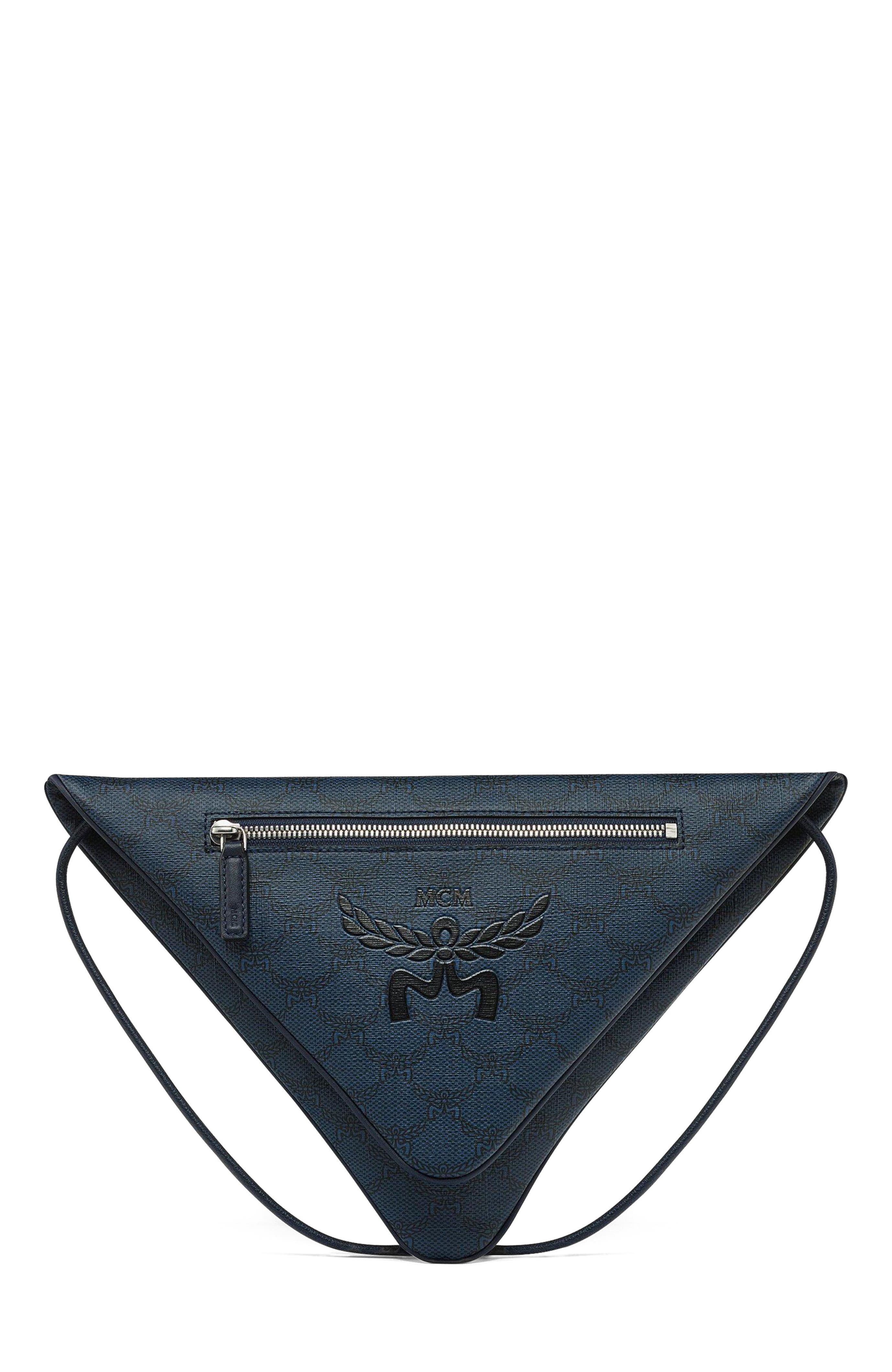 MCM Himmel Triangle Pouch in Lauretos, Main, color, 