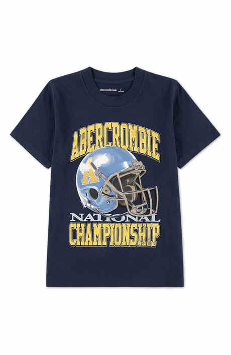 abercrombie kids Kids' Football Championship Graphic T-Shirt