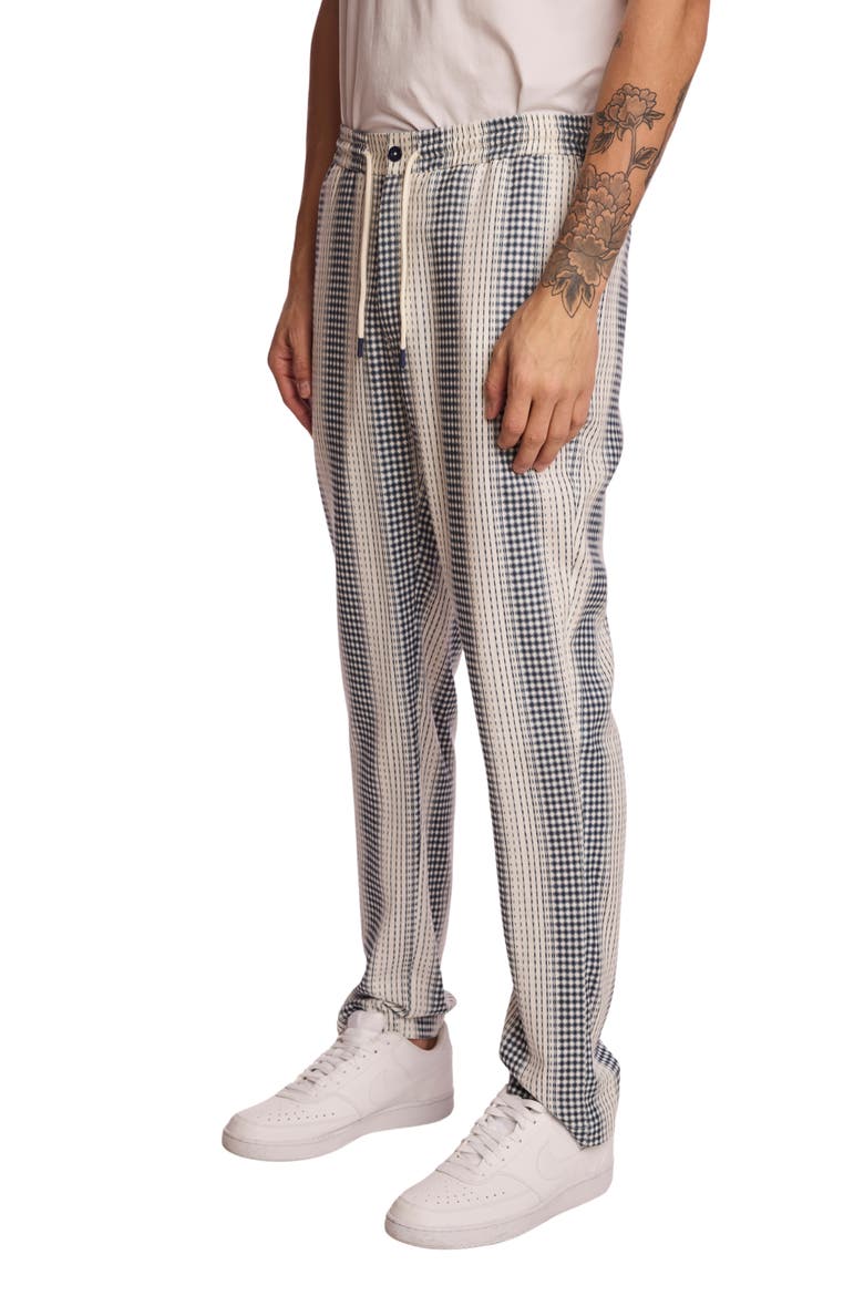 Chester Drawstring Pants, Alternate, color, NAVY WHITE DIAMOND STRIPES