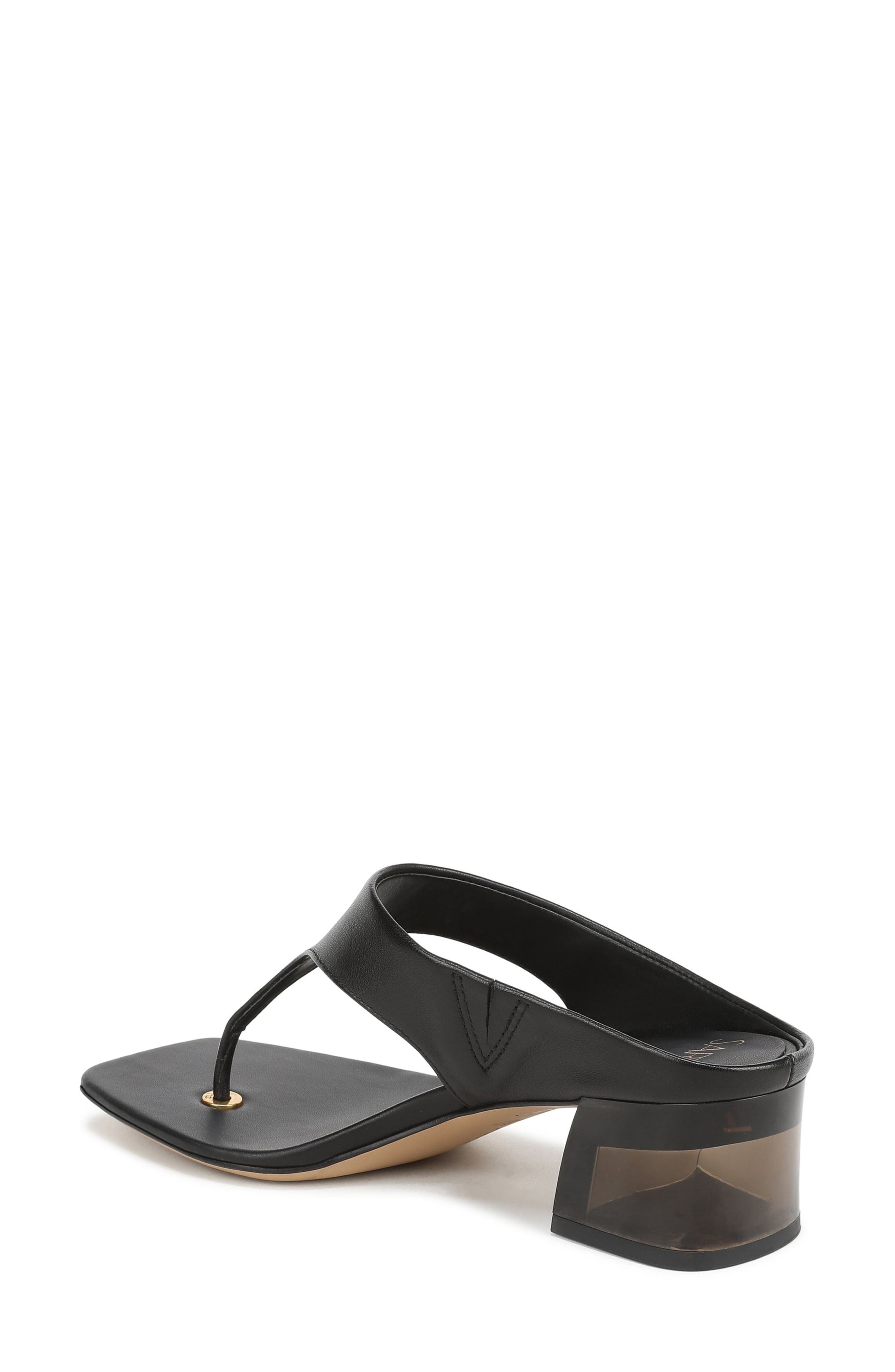 SARTO by Franco Sarto Kayla Block Heel Sandal, Alternate, color, Black