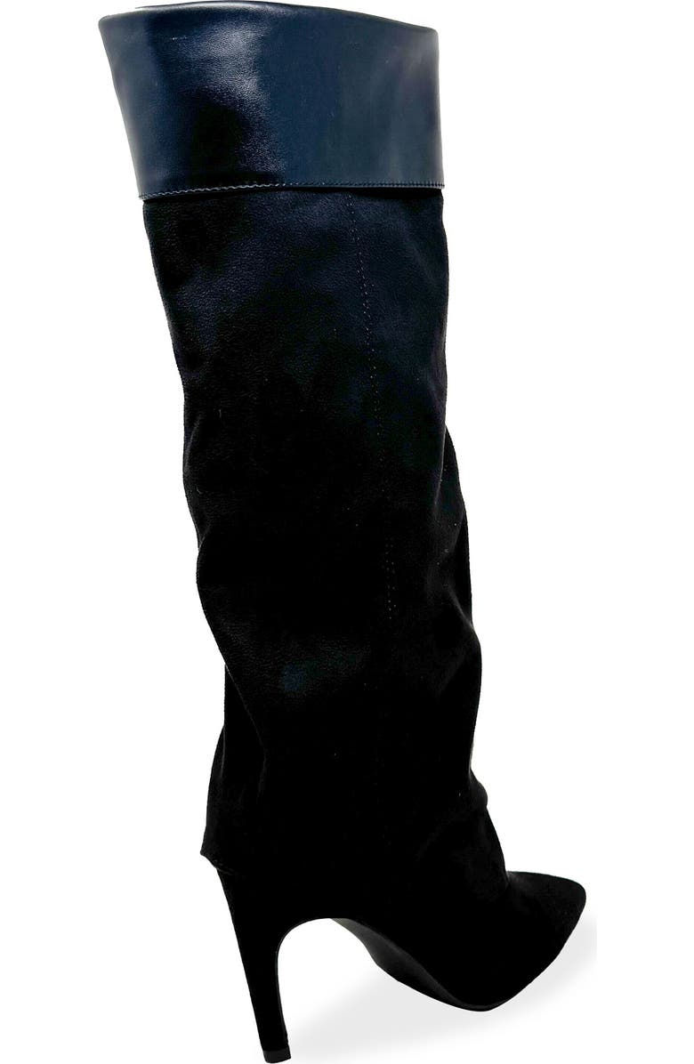 CHASE AND CHLOE Slouch Boot, Alternate, color, Black