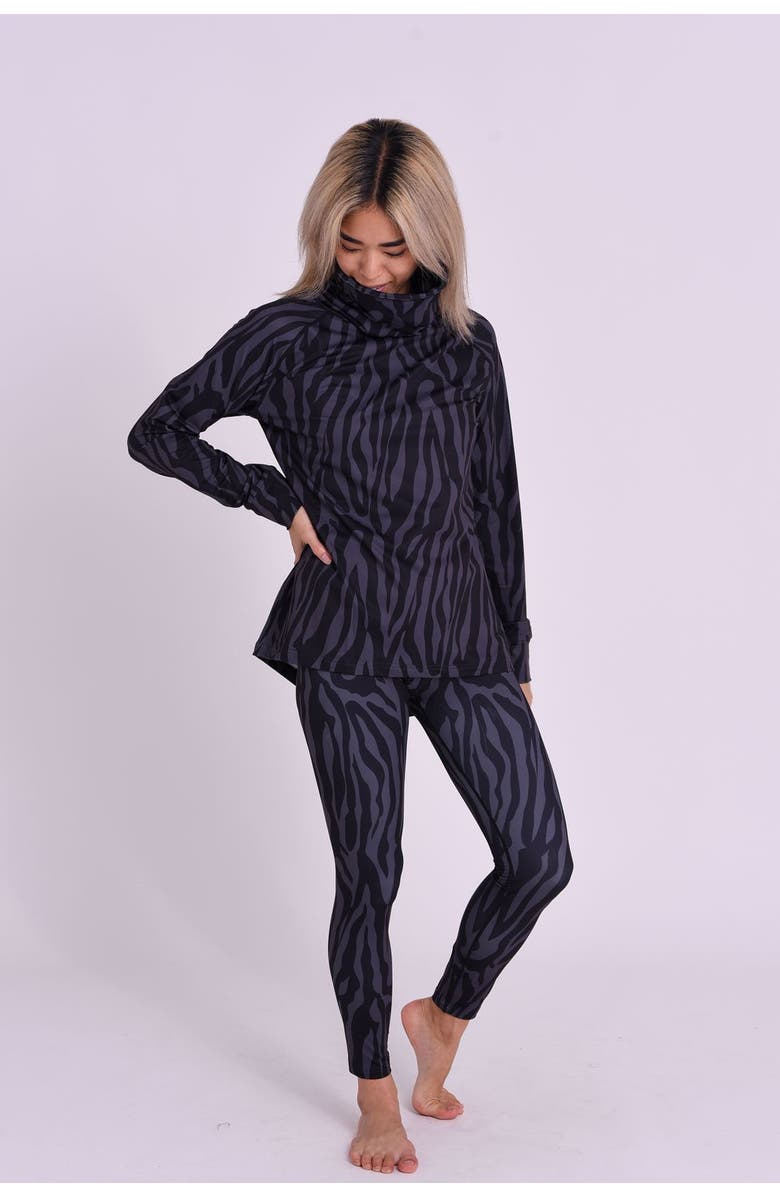 OOSC Baselayer Leggings - Black Tiger Women's, Alternate, color, Black