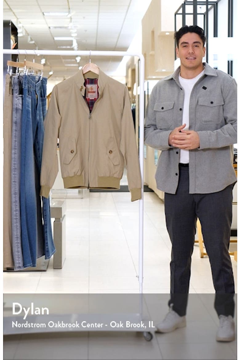 G9 Water Resistant Harrington Jacket video